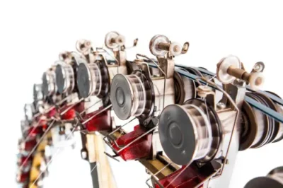 circular knitting machine yarn feeders