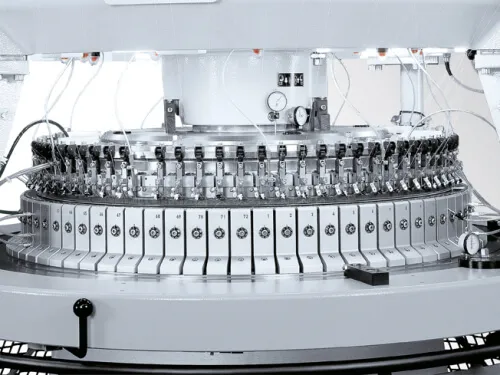 Circular knitting machines for global apparel supply chain